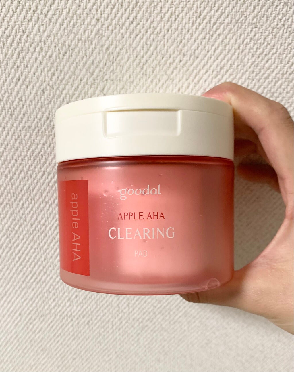 アップル AHA クリアリング パッド/goodal/トナーパッドを使ったクチコミ(2枚目)