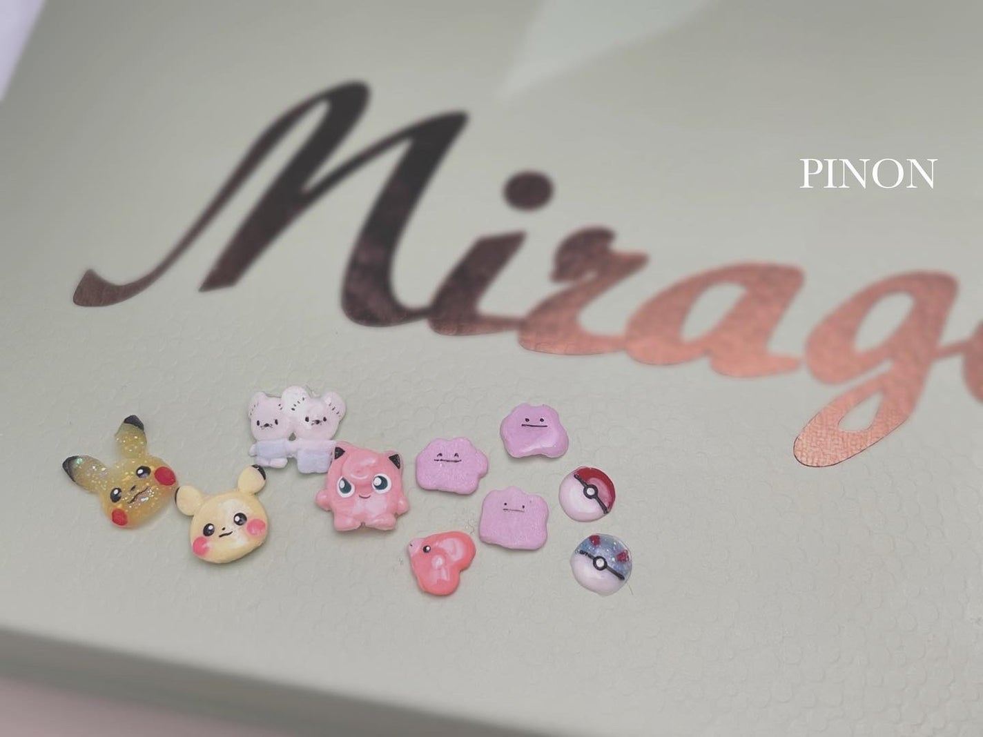 shino on LIPS 「最近ポケモンネイルがオーダーされるので作ってみました☺︎♡ラブ..」(1枚目)