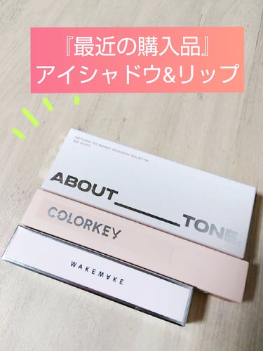 しばらく前の購入品♪


陰影メイクがしたくて❤️淡いブラウンのパレット
☆ABOUT TONE
リターントゥーベーシックシャドウパレット
02　ソフト


珍しく中国コスメを購入してみました♪
☆CO