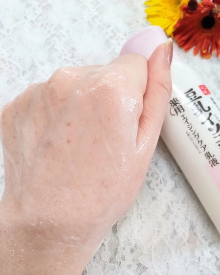 薬用リンクル乳液 ホワイト/なめらか本舗/乳液を使ったクチコミ(5枚目)