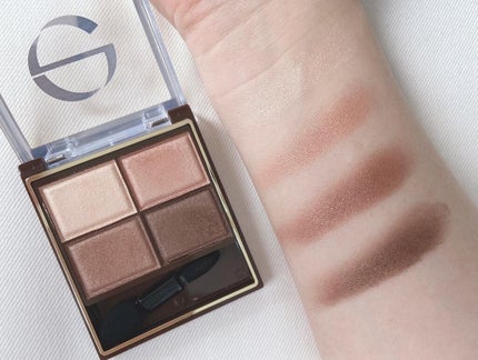 スキニーリッチシャドウ/excel/アイシャドウパレットを使ったクチコミ(2枚目)