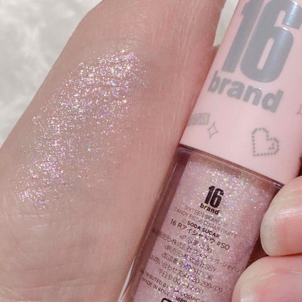 CANDYROCK SUGARPARTY/16BRAND/リキッドアイシャドウを使ったクチコミ(3枚目)