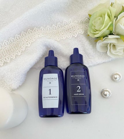 Wアプローチヘアプログラム/MUNOAGE(ミューノアージュ)/頭皮ローションを使ったクチコミ(5枚目)