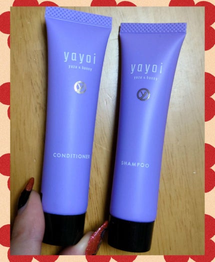 yayoi シャンプー S/コンディショナー Sのクチコミ「ラクシーに入っていた、yayoiシャンプー /コンディショナー のレビューです💪
yayoi.....」(1枚目)