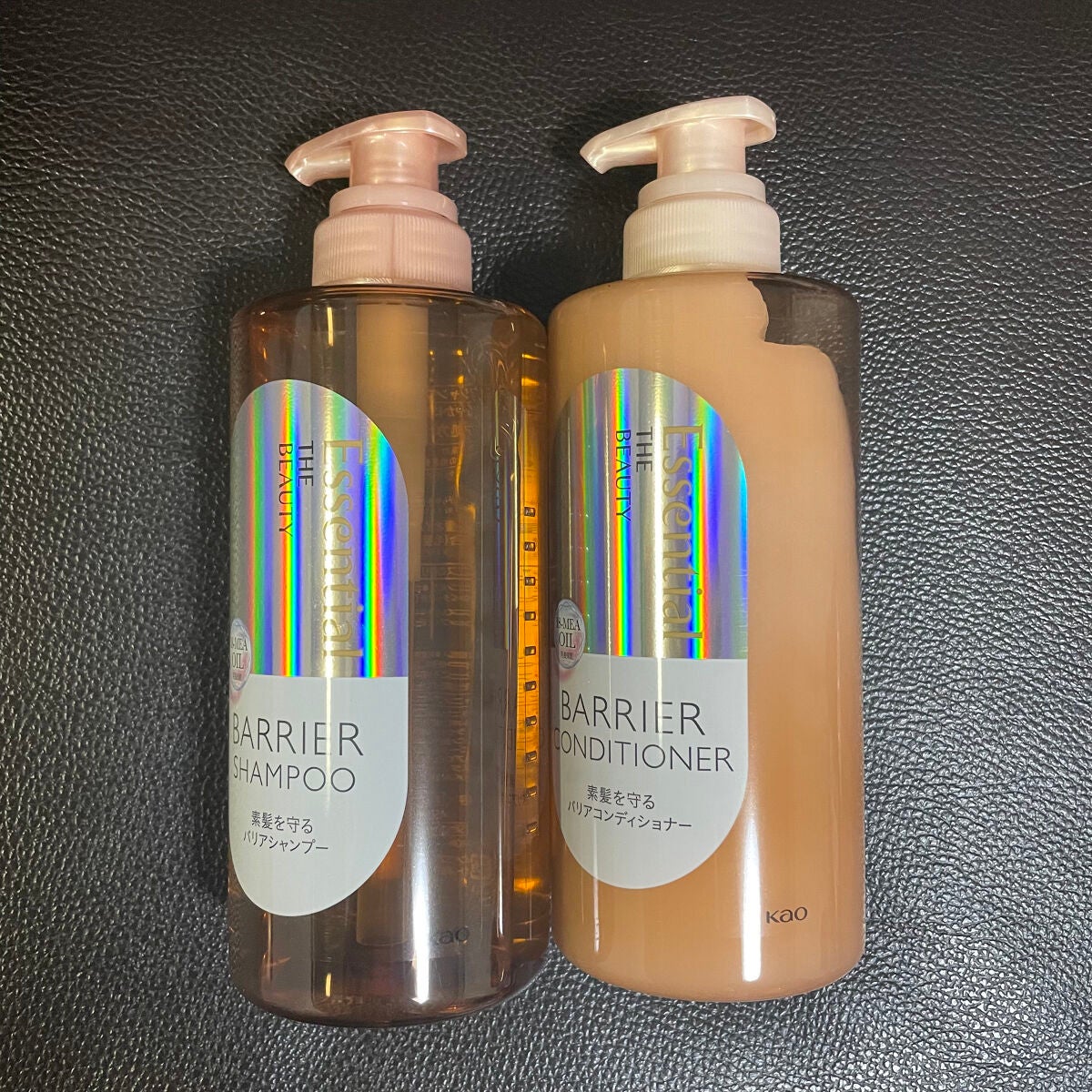 ザビューティ 髪のキメ美容素髪を守る バリアシャンプー/コンディショナー/エッセンシャル/シャンプー・コンディショナーを使ったクチコミ(1枚目)