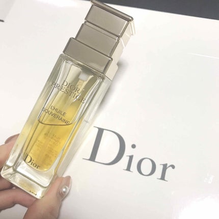 プレステージ ソヴレーヌ オイル/Dior/フェイスオイルを使ったクチコミ(2枚目)