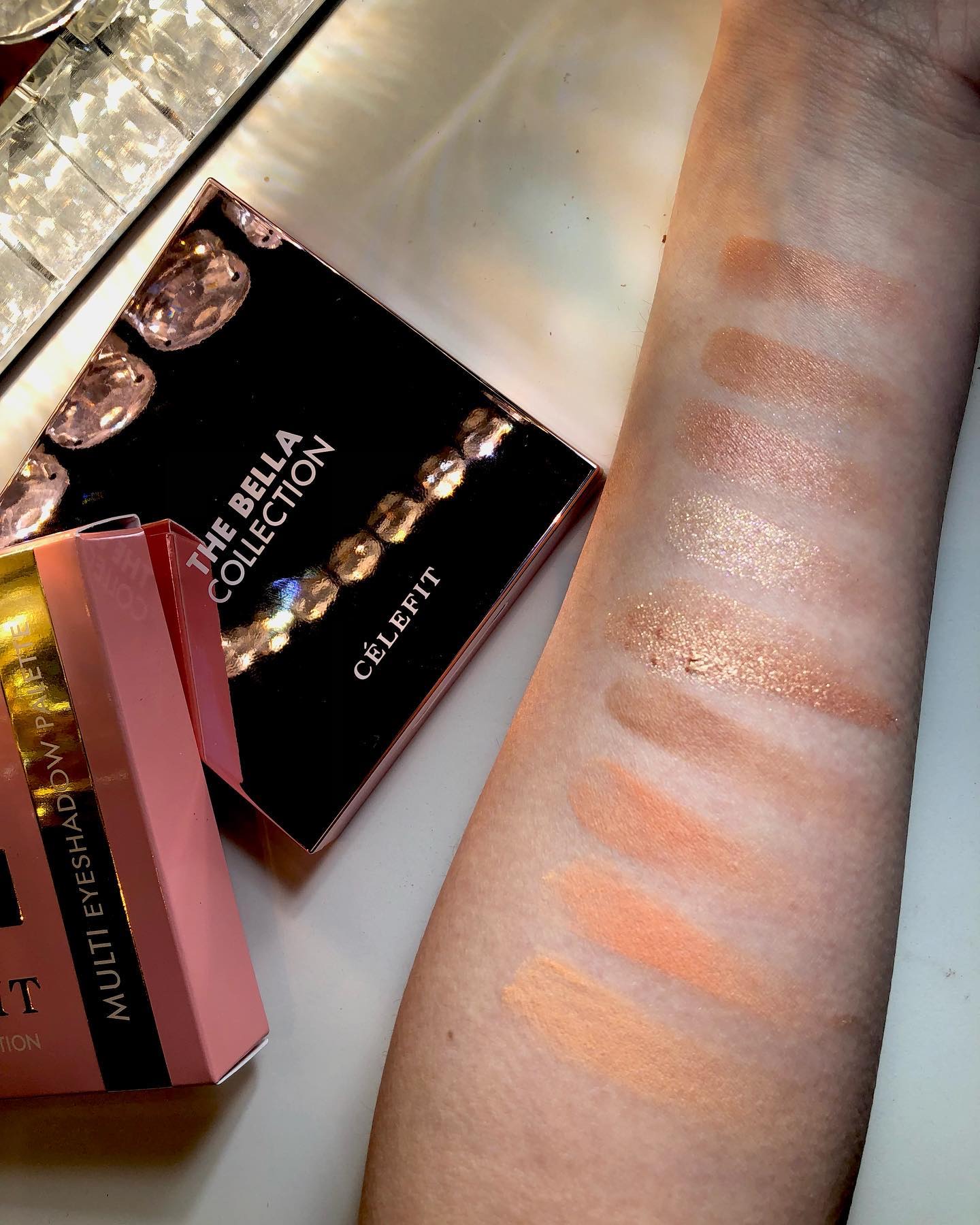 The Bella collection eyeshadow palette/CELEFIT/アイシャドウパレットを使ったクチコミ（2枚目）