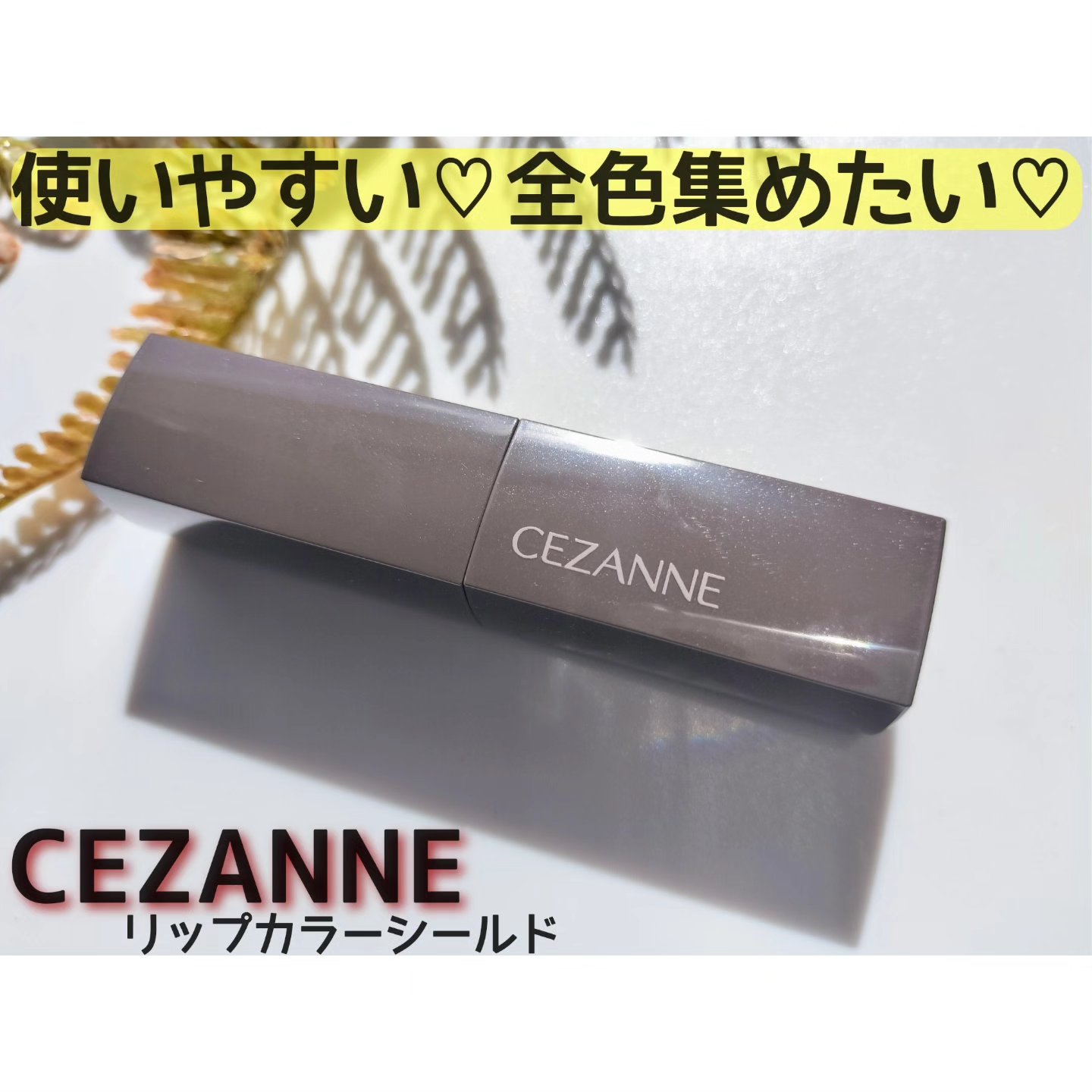 リップカラーシールド/CEZANNE/口紅を使ったクチコミ（1枚目）