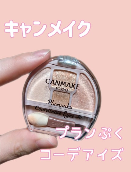 プランぷくコーデアイズ/キャンメイク/パウダーアイシャドウを使ったクチコミ(1枚目)