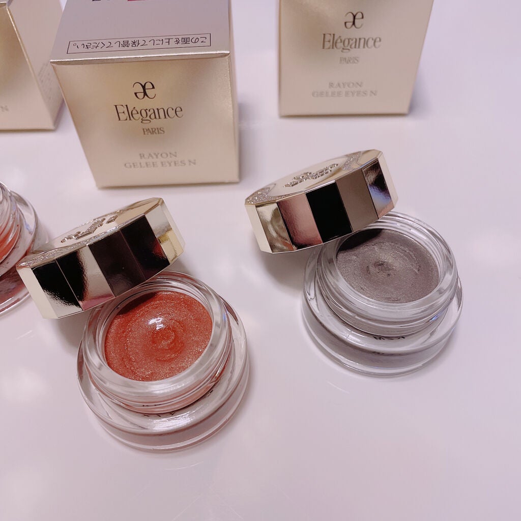 レヨン ジュレアイズ N/Elégance/ジェル・クリームアイシャドウを使ったクチコミ(3枚目)