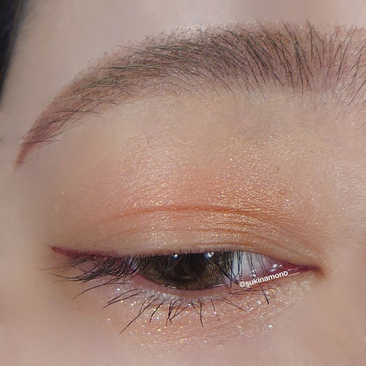 AND MEE 1month ヘーゼル/AngelColor/１ヶ月（１MONTH）カラコンを使ったクチコミ（3枚目）