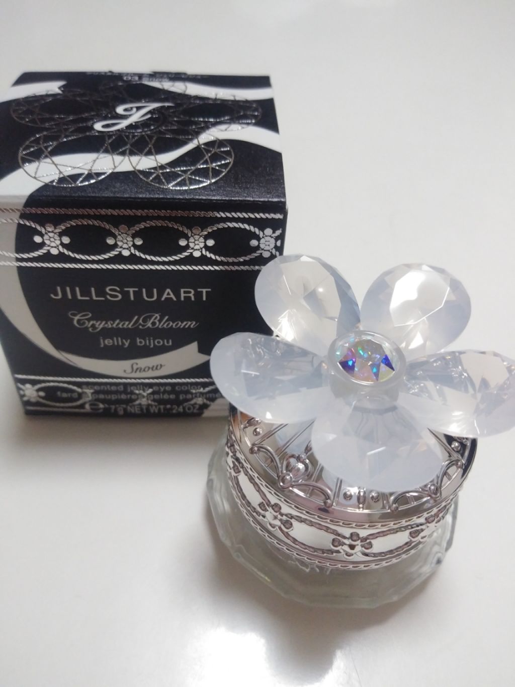 ジルスチュアート クリスタルブルーム ジェリービジュー/JILL STUART/ジェル・クリームアイシャドウを使ったクチコミ(1枚目)