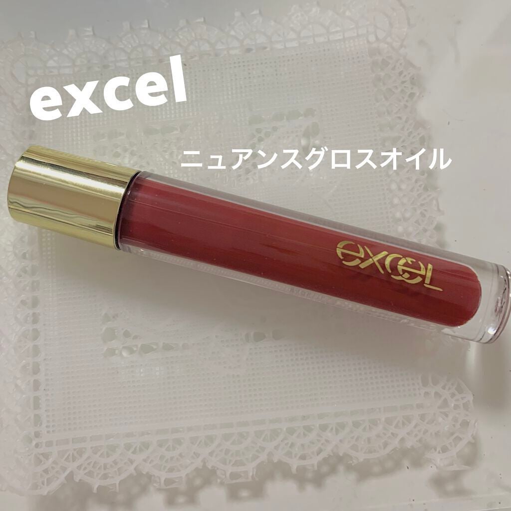 ニュアンスグロスオイル/excel/リップグロスを使ったクチコミ(1枚目)