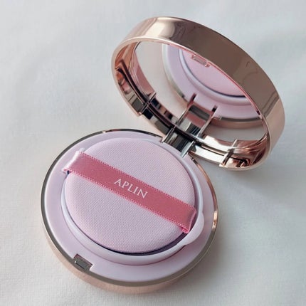 ピンクティーツリーカバークッション 23号 ナチュラルベージュ/APLIN/クッションファンデーションを使ったクチコミ(3枚目)