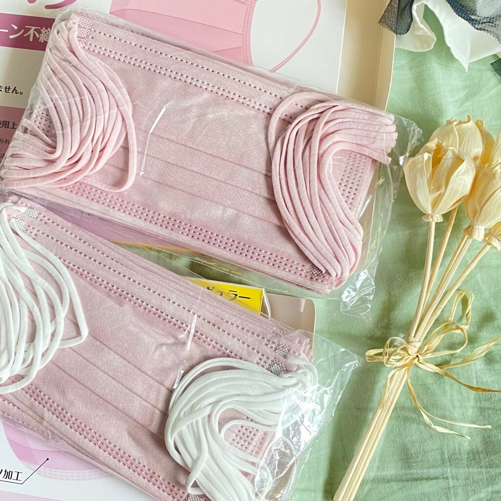 やわらかマスク 51枚入り/CICIBELLA/マスクを使ったクチコミ(2枚目)