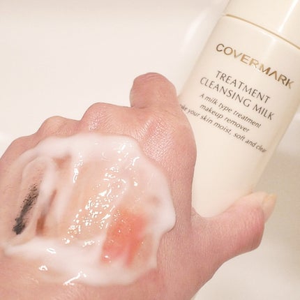 トリートメント クレンジング ミルク/COVERMARK/ミルククレンジングを使ったクチコミ(5枚目)