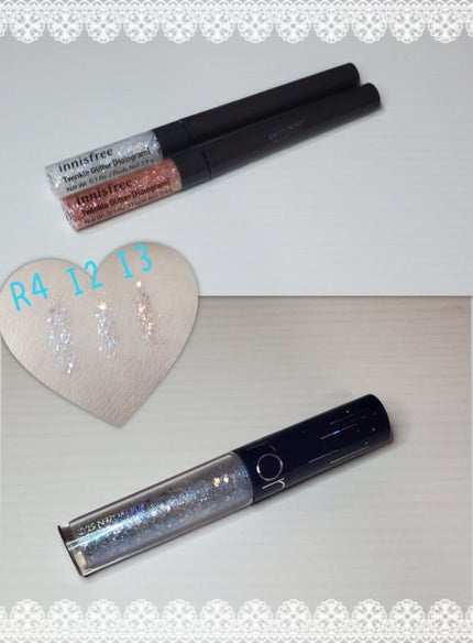 トゥインクル グリッター/innisfree/リキッドアイライナーを使ったクチコミ(1枚目)