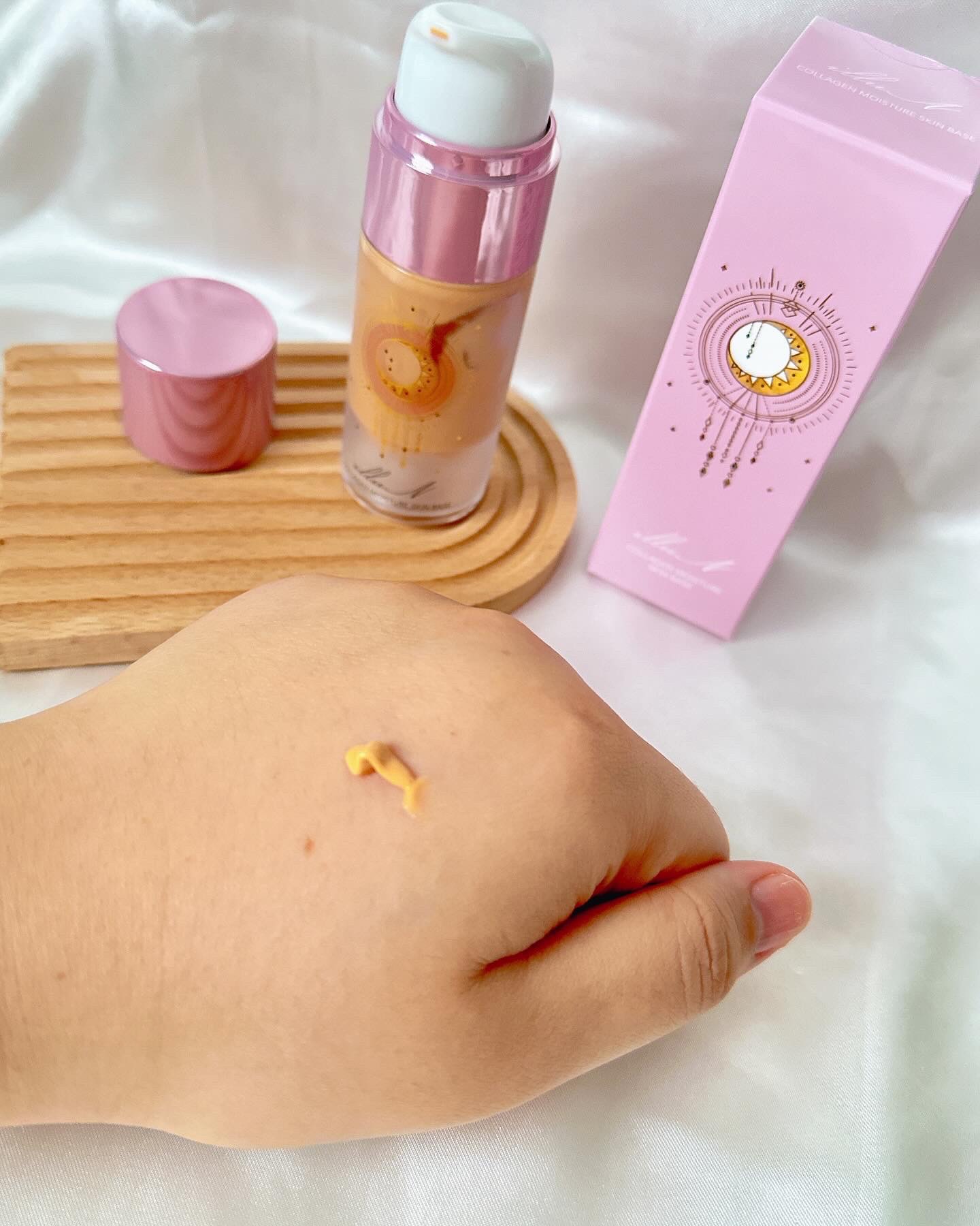 コラーゲンモイスチャースキンベース/illuN/化粧下地を使ったクチコミ（3枚目）