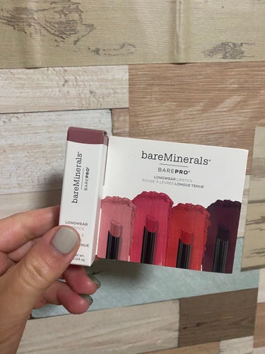 ベアプロ ロングウェア リップスティック/bareMinerals/口紅を使ったクチコミ（1枚目）