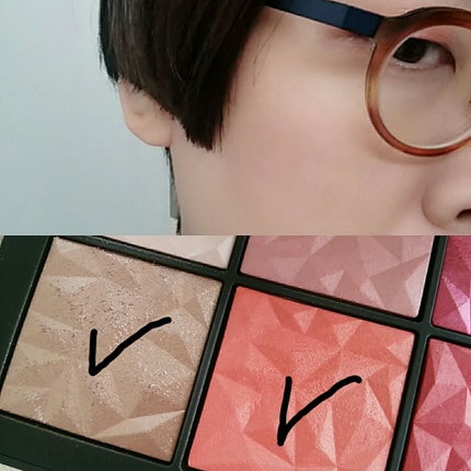 ホットトライスト チークパレット/NARS/パウダーチークを使ったクチコミ(1枚目)