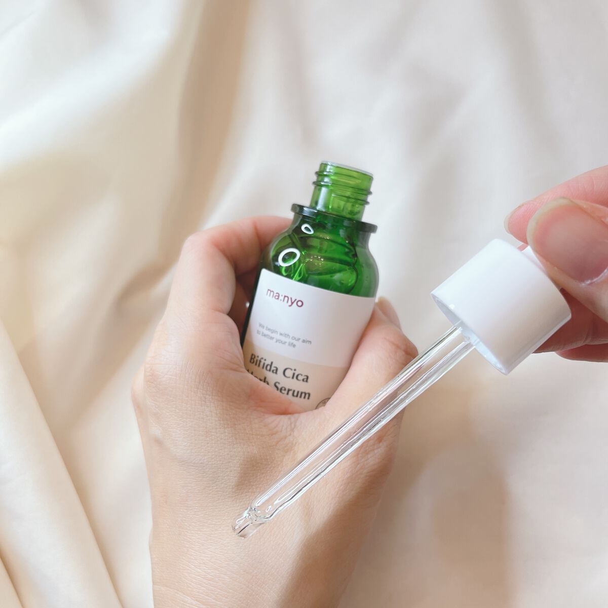 ビフィダシカハーブセラム/manyo/美容液を使ったクチコミ(2枚目)