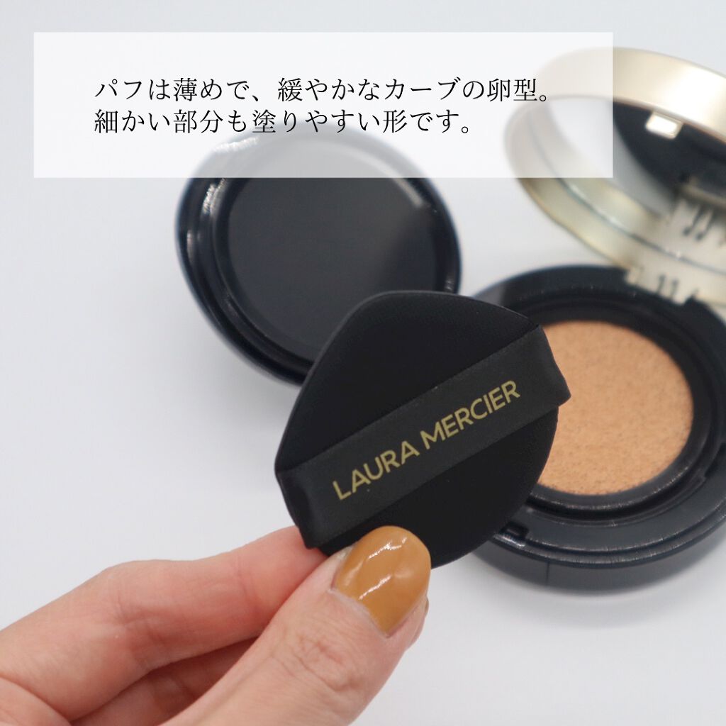 フローレス ルミエール ラディアンス パーフェクティング クッション/ローラ メルシエ/クッションファンデーションを使ったクチコミ(4枚目)