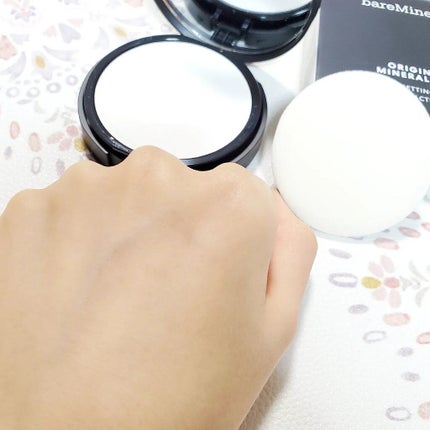 オリジナル ミネラルベール プレスト パウダー/bareMinerals/プレストパウダーを使ったクチコミ(4枚目)