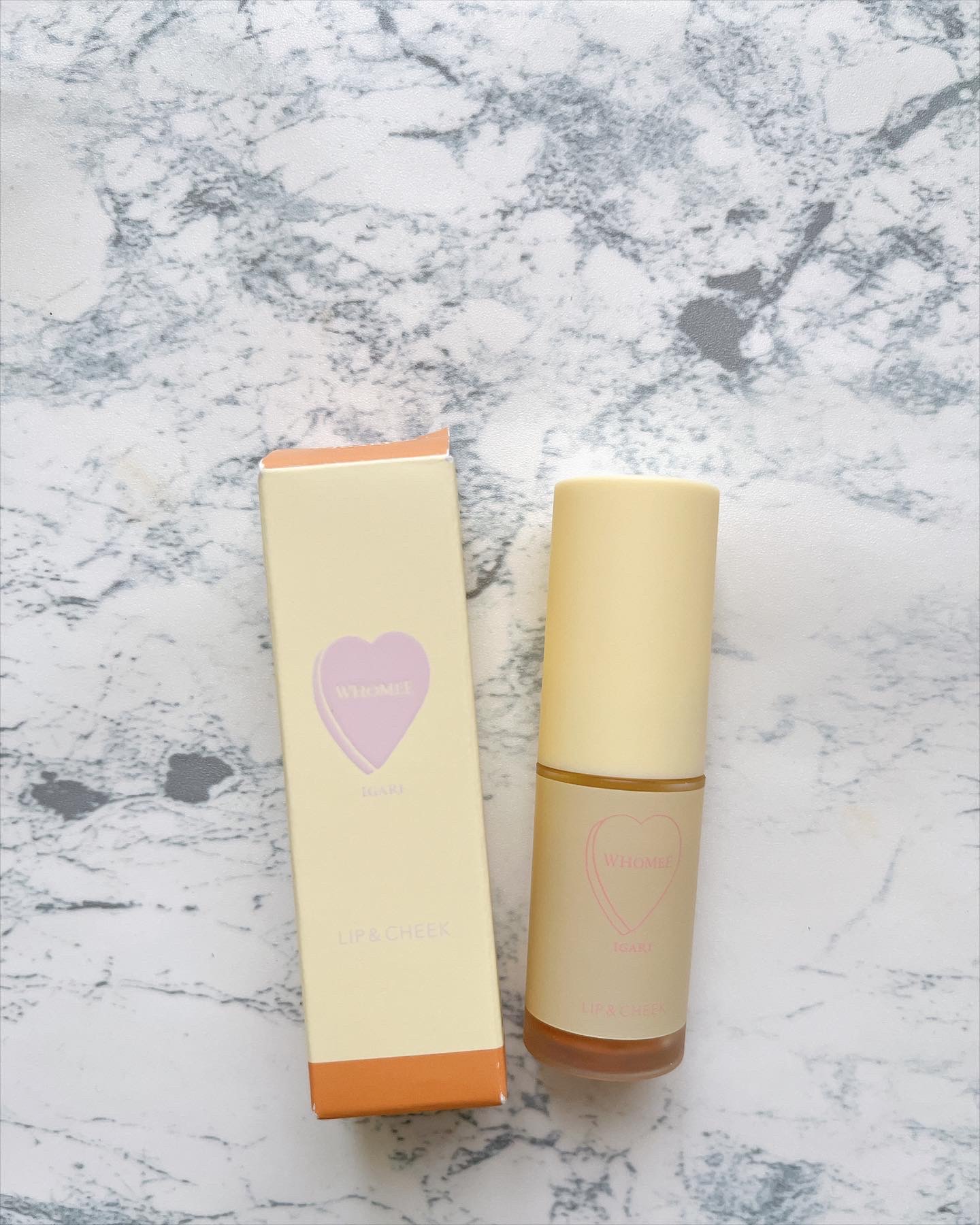 リップ＆チーク/WHOMEE/ジェル・クリームチークを使ったクチコミ（1枚目）