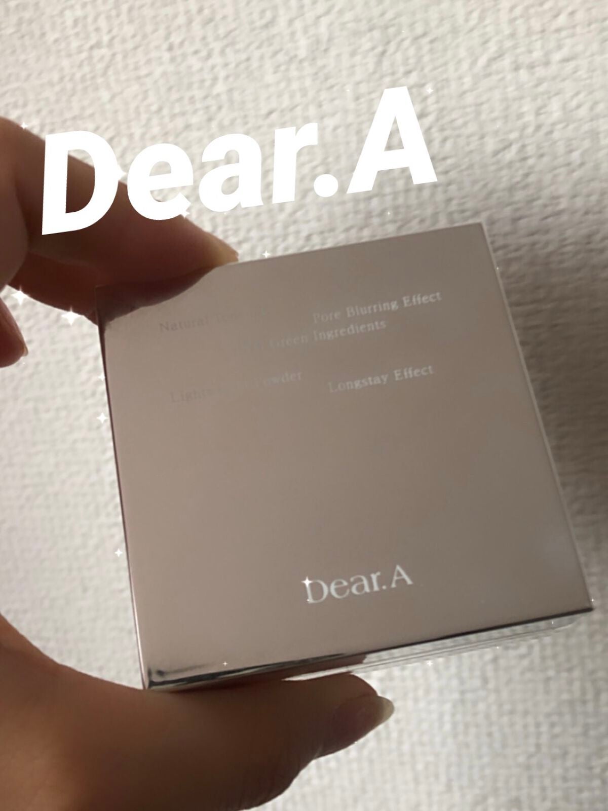フェイス ブラー フィニッシング パウダー/Dear.A/ルースパウダーを使ったクチコミ(1枚目)