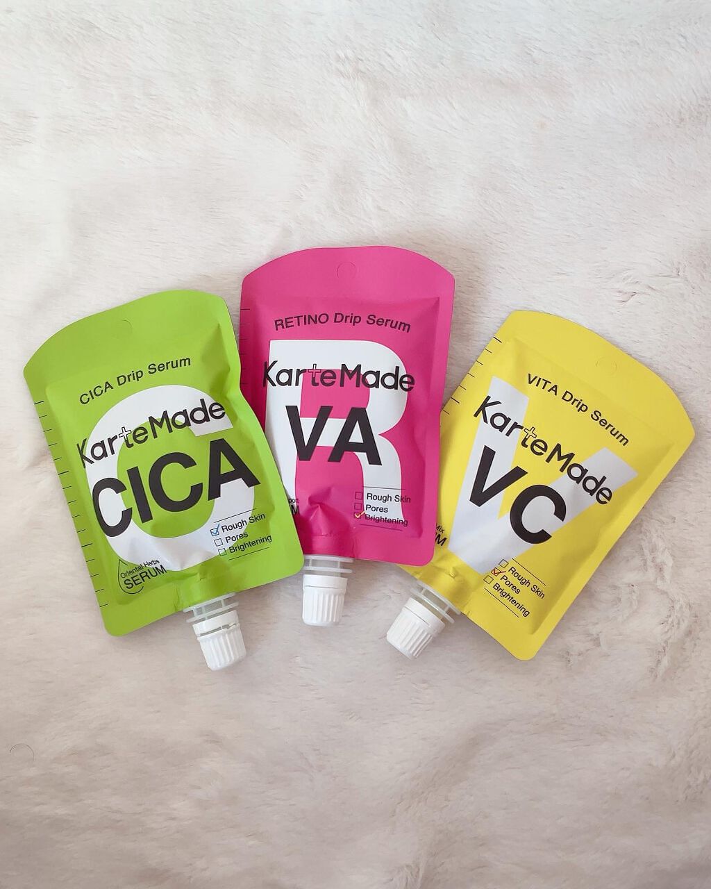 レチノドリップセラム /KarteMade /美容液を使ったクチコミ（1枚目）