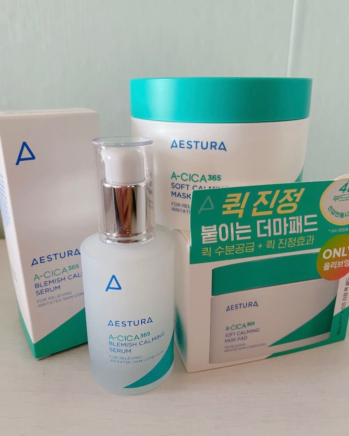 エイシカ365 ブレミッシュカーミングセラム/AESTURA/美容液を使ったクチコミ(8枚目)