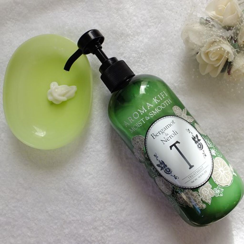 モイスト&スムースシャンプー/トリートメント/AROMA KIFI/シャンプー・コンディショナーを使ったクチコミ(2枚目)