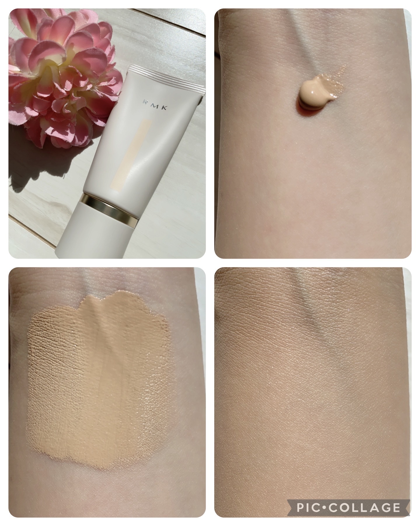 RMK クリームファンデーション アクアティックグロウ/RMK/クリーム・エマルジョンファンデーションを使ったクチコミ（2枚目）