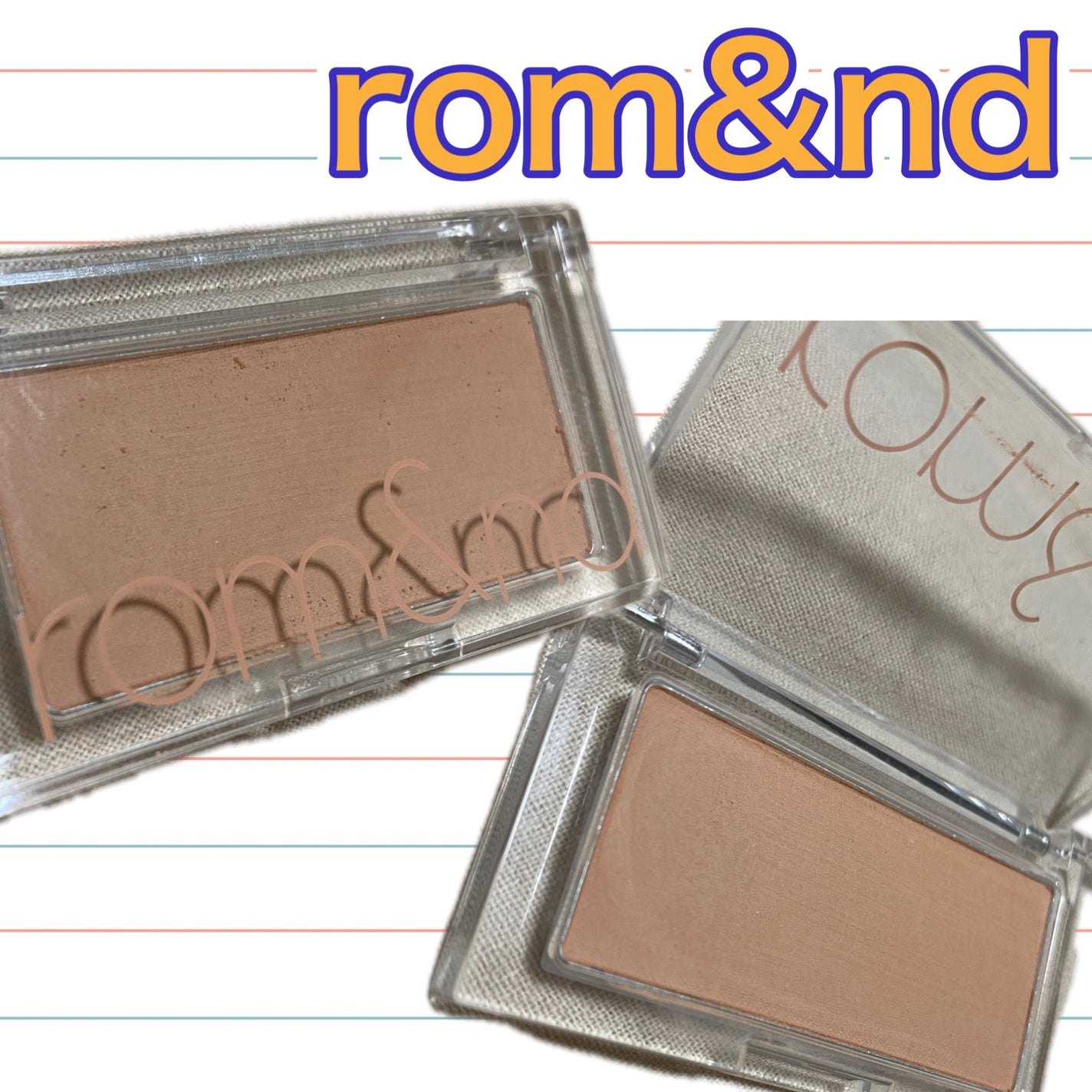 ベターザンチーク/rom&nd/パウダーチークを使ったクチコミ(1枚目)