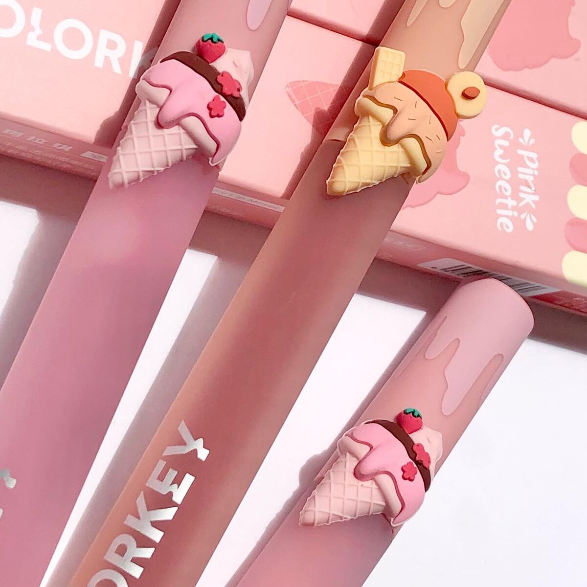 リップスティックアイスクリームティント/COLORKEY/口紅を使ったクチコミ(8枚目)