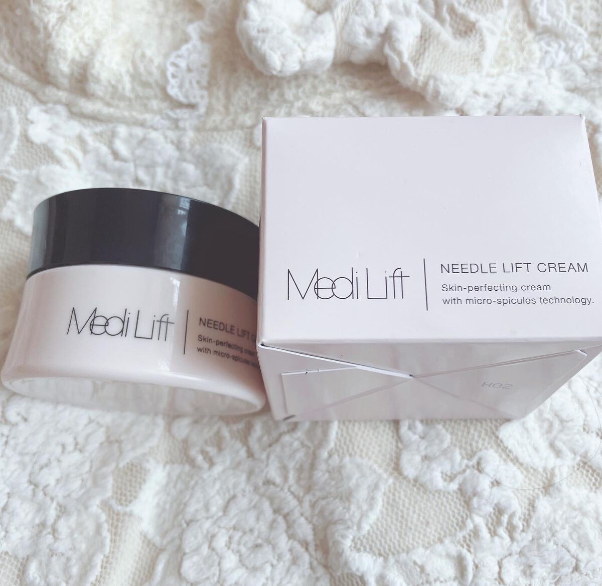 メディリフト ニードルリフトクリーム/YA-MAN TOKYO JAPAN/フェイスクリームを使ったクチコミ（2枚目）