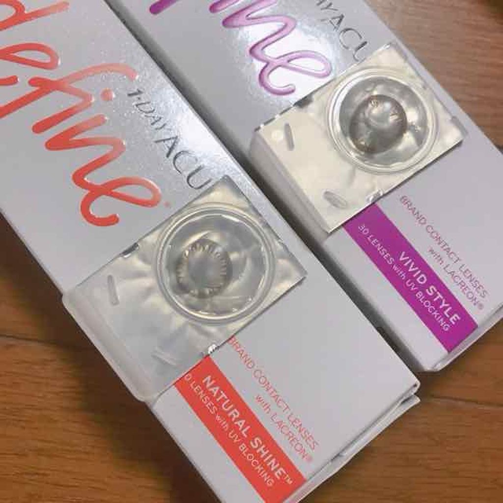 ワンデーアキュビュー®ディファイン®モイスト®/アキュビュー® ディファイン®/ワンデー(1DAY)カラコンを使ったクチコミ(3枚目)