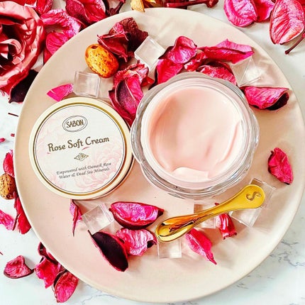 ローズソフトクリーム/SABON/フェイスクリームを使ったクチコミ(1枚目)