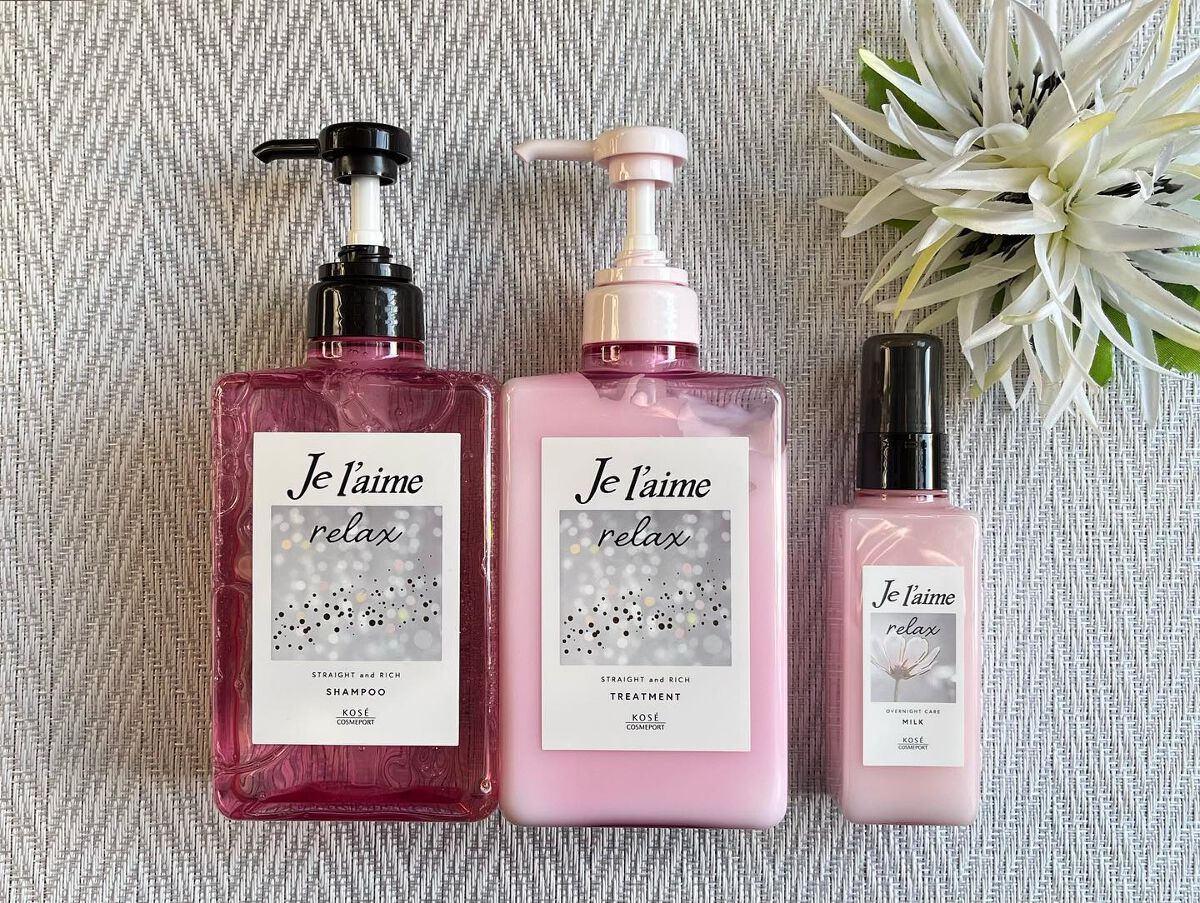 リラックス ミッドナイトリペア シャンプー/ヘアトリートメント (ストレート&グロス)/Je l'aime/市販シャンプーを使ったクチコミ(1枚目)