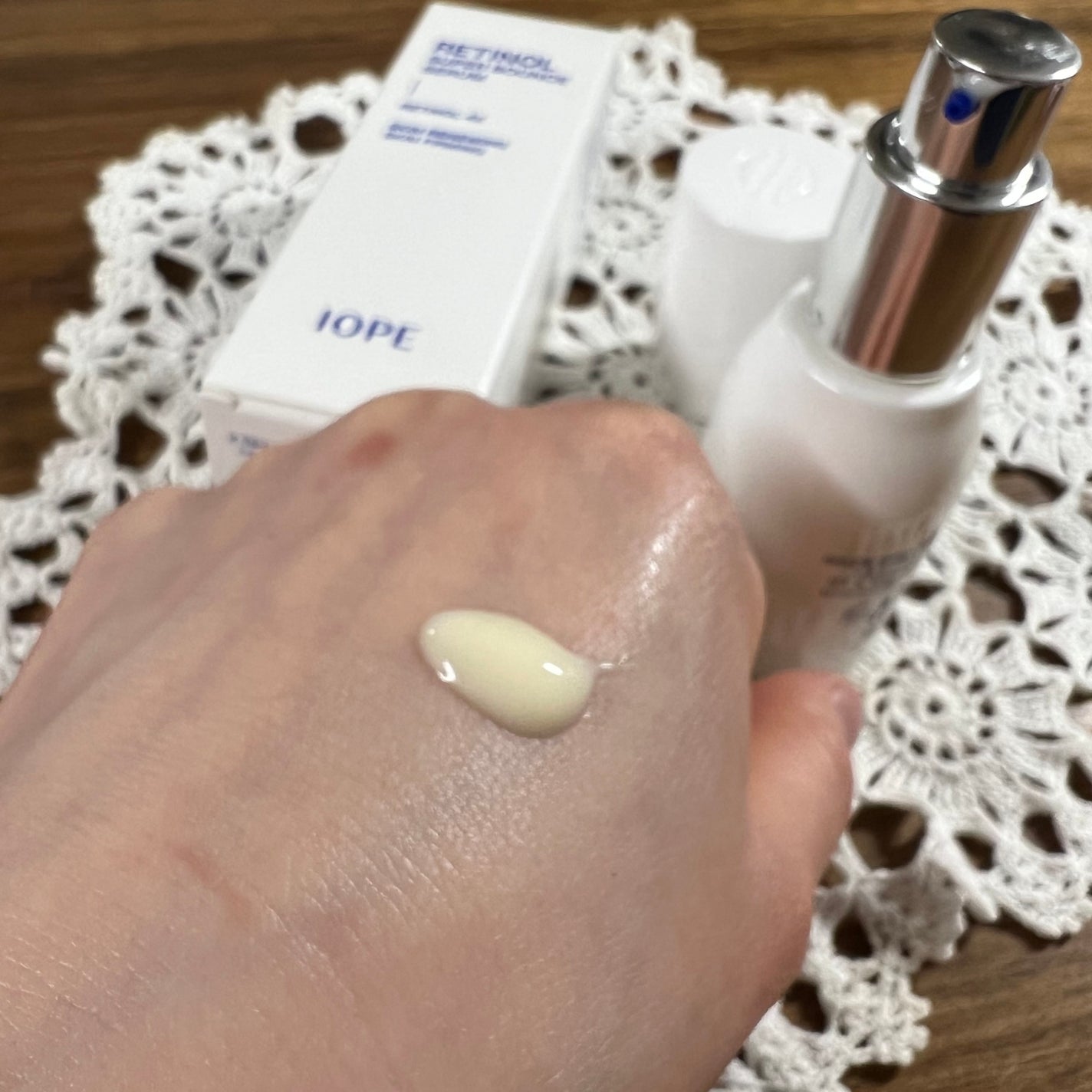 レチノール スーパーバウンス セラム/IOPE/美容液を使ったクチコミ(3枚目)