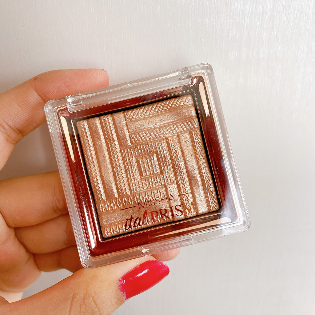 サテンハイライターイタルプリズム/MISSHA/パウダーハイライトを使ったクチコミ（1枚目）