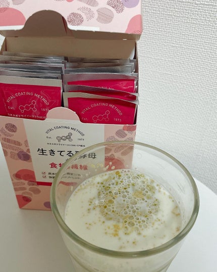 生きてる酵母+食物繊維/生きてる酵母シリーズ/ボディサプリメントを使ったクチコミ(2枚目)