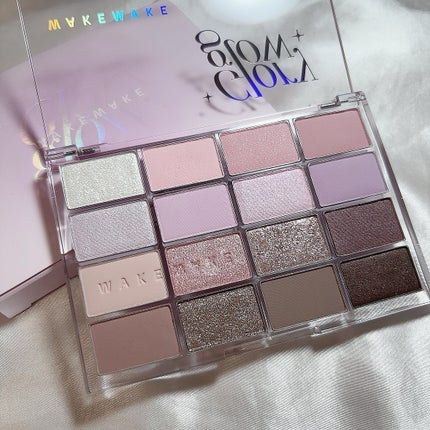 ソフトブラーリングアイパレット/wakemake/アイシャドウパレットを使ったクチコミ(4枚目)