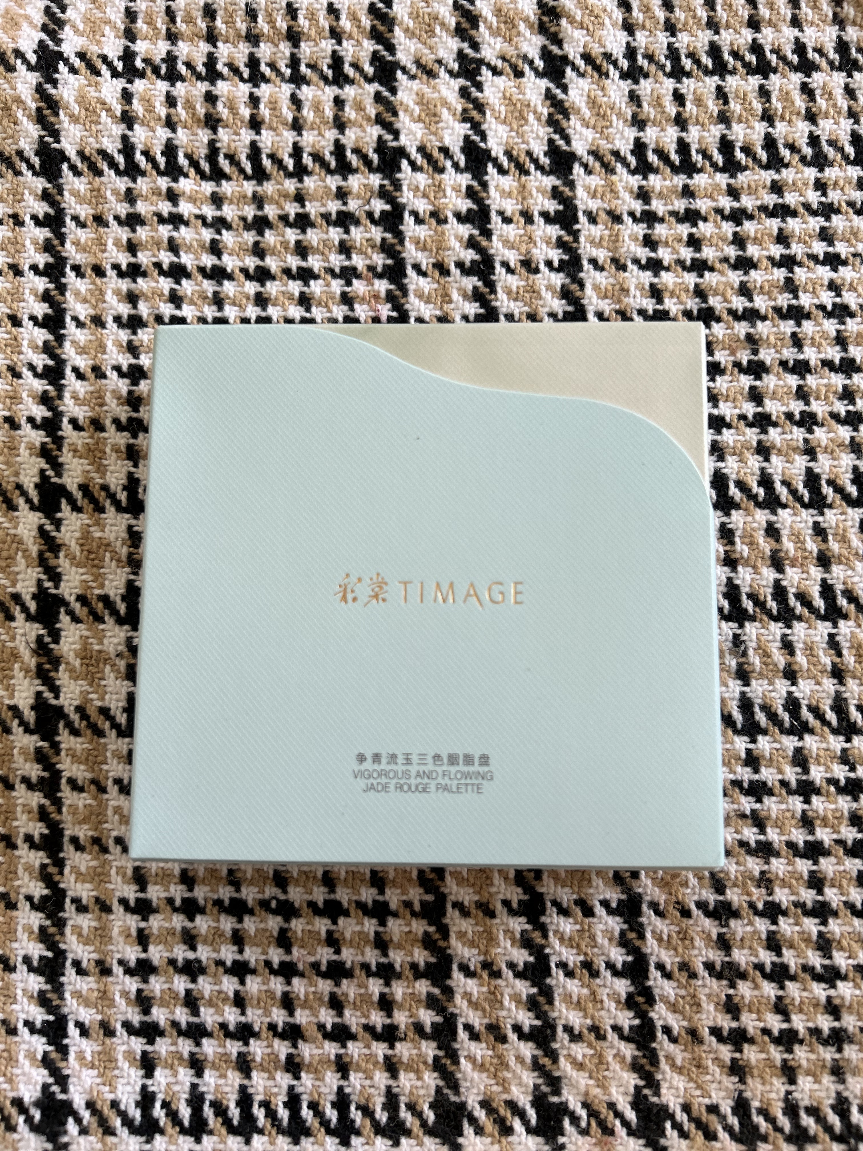 TIMAGE  3色チークパレット/TIMAGE/パウダーチークを使ったクチコミ（1枚目）