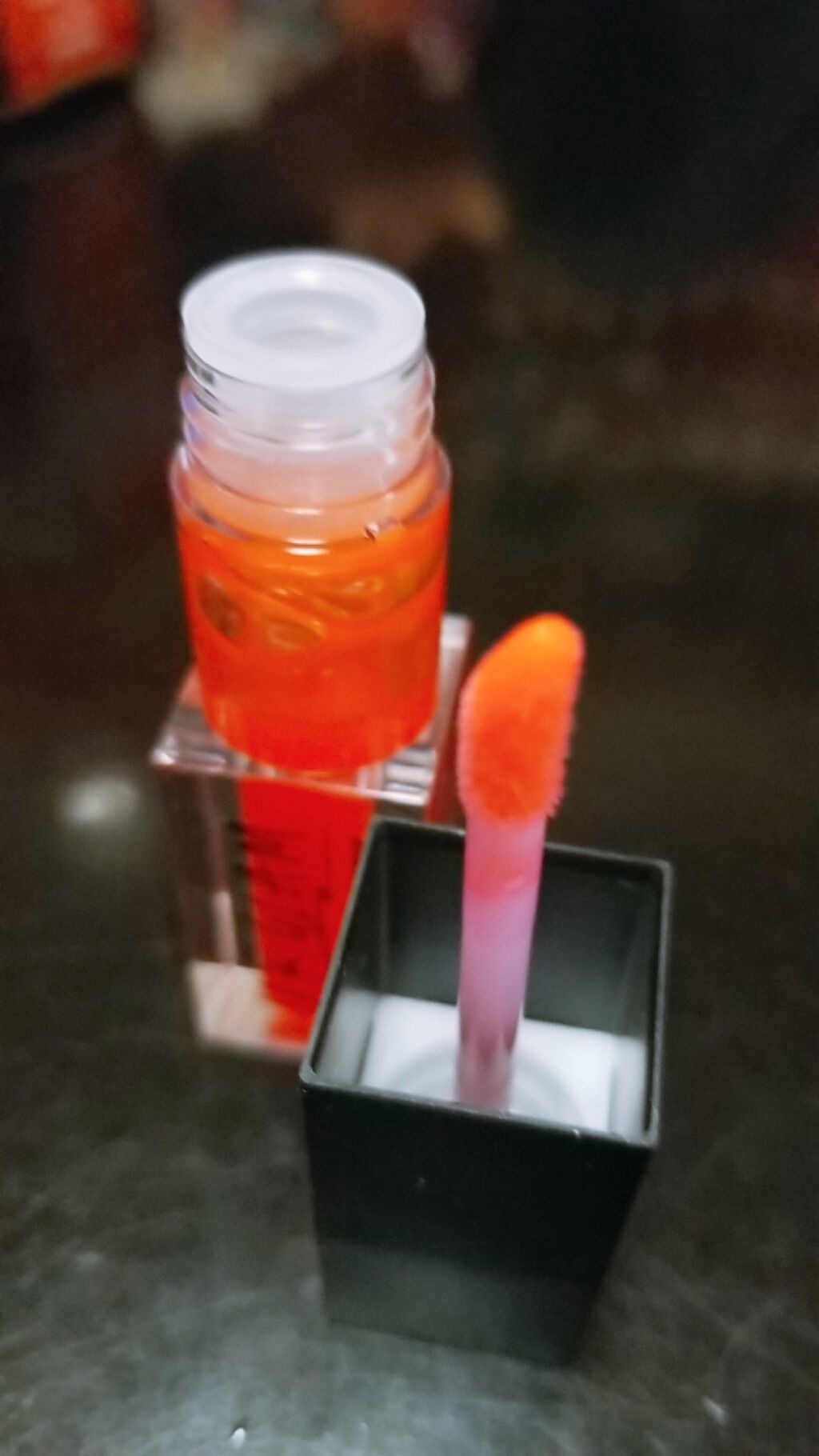 UR GLAM LIP OIL/U R GLAM/リップグロスを使ったクチコミ(2枚目)