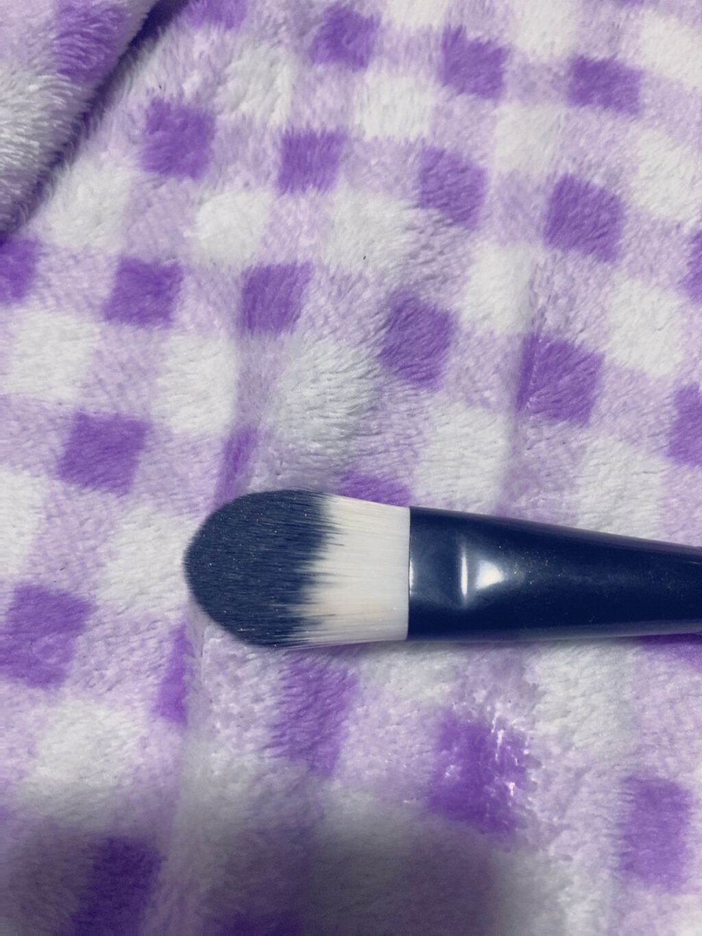 UR GLAM FOUNDATION BRUSH(ファンデーションブラシ)/U R GLAM/メイクブラシを使ったクチコミ(3枚目)