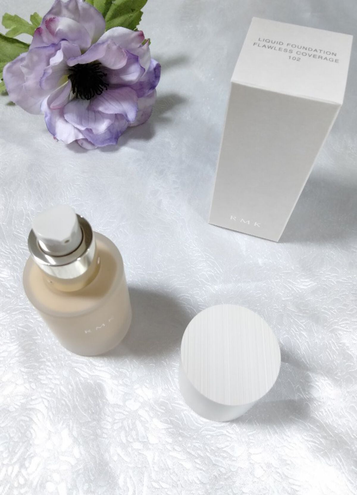 RMK リクイドファンデーション フローレスカバレッジ/RMK/リキッドファンデーションを使ったクチコミ(5枚目)