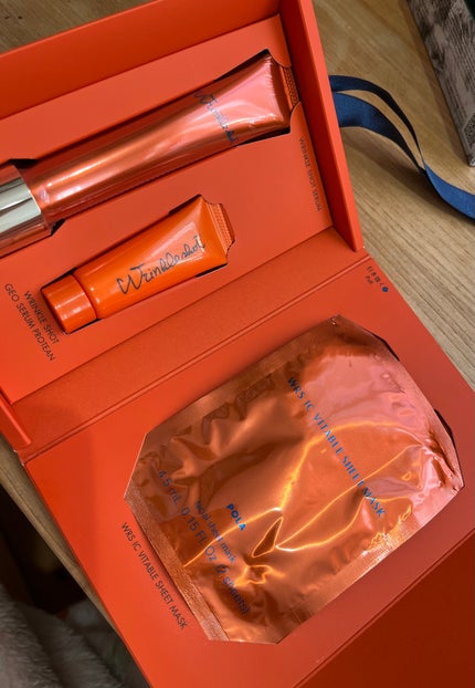 リンクルショット スペシャル トリオ ボックス/リンクルショット/スキンケアキットを使ったクチコミ(1枚目)