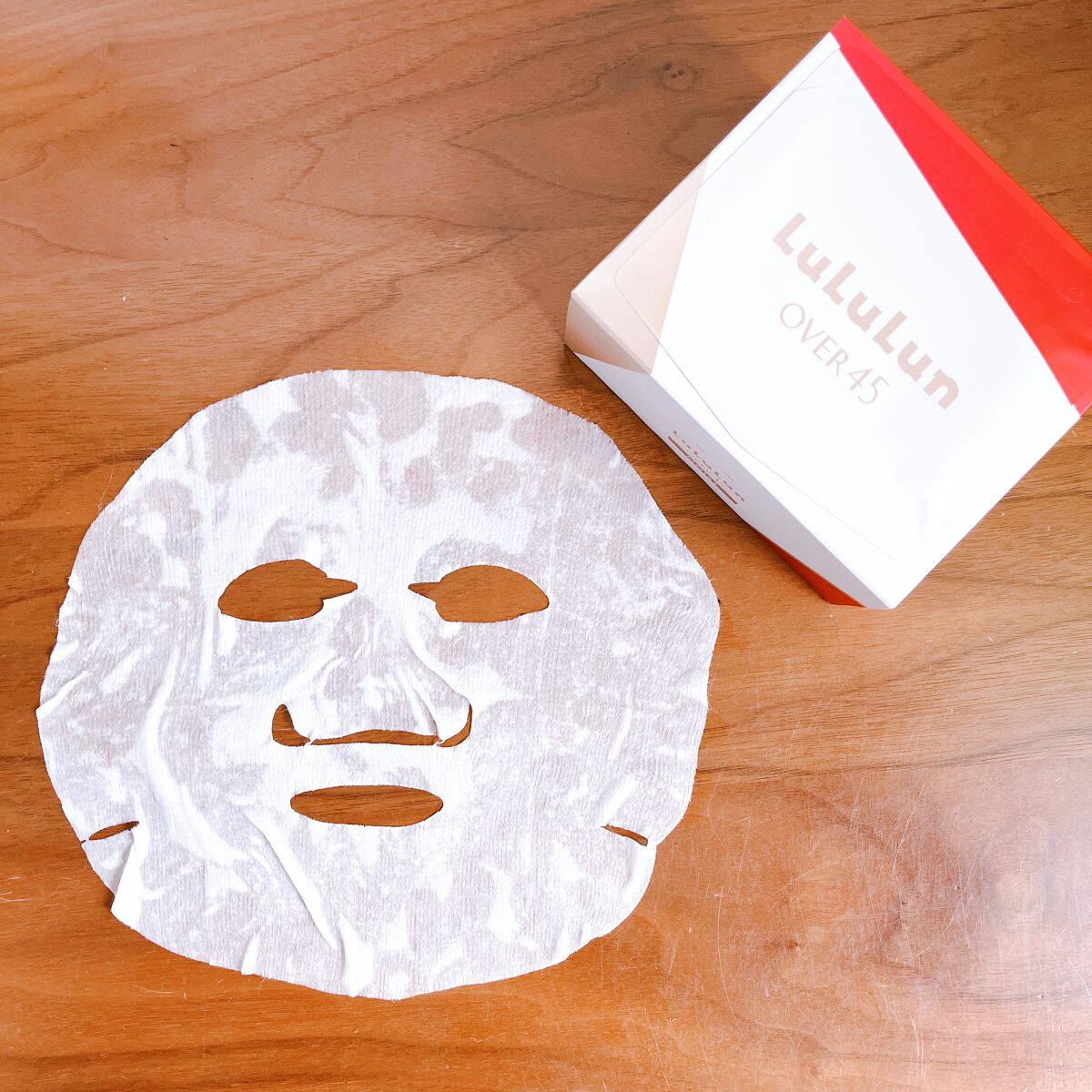 ルルルンOVER45 カメリアピンク(モイスト)/ルルルン/シートマスク・パックを使ったクチコミ(9枚目)