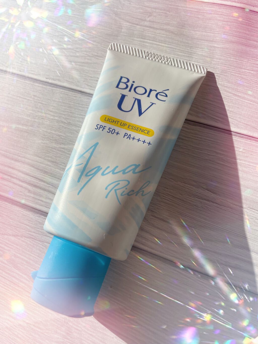 ビオレUV アクアリッチ ライトアップエッセンス/ビオレ/日焼け止めクリームを使ったクチコミ（1枚目）
